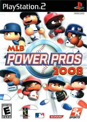 MLB Power Pros 2008 box cover front